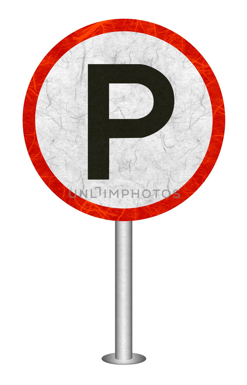 Traffic sign recycled paper  by thanarat27