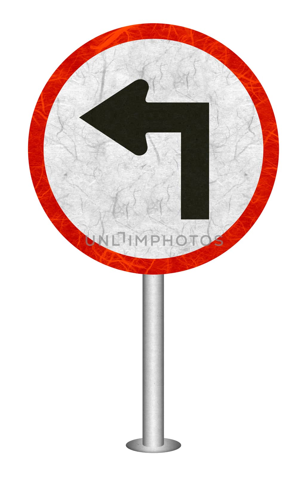 Traffic sign recycled paper  by thanarat27