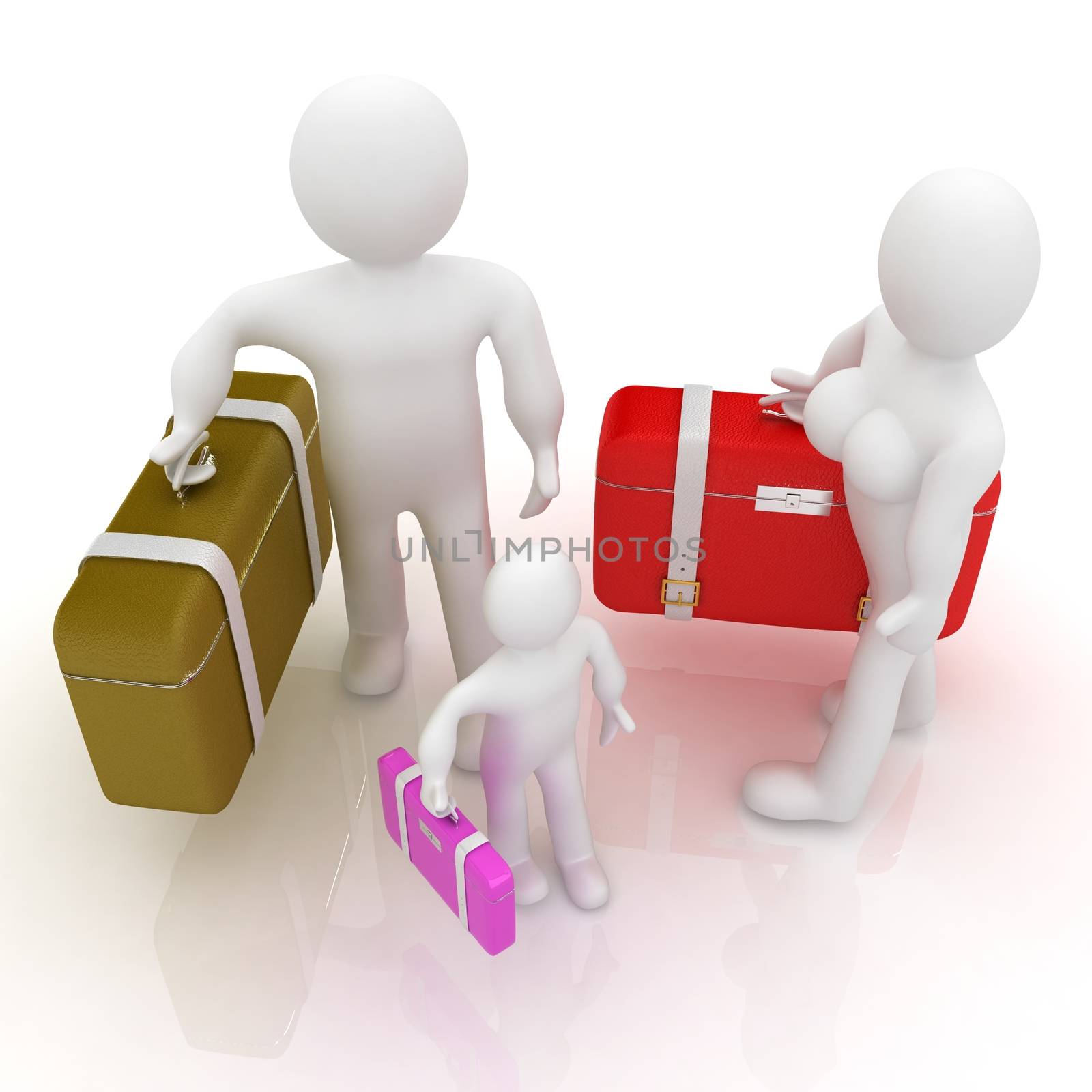 Family travel concept by Guru3D