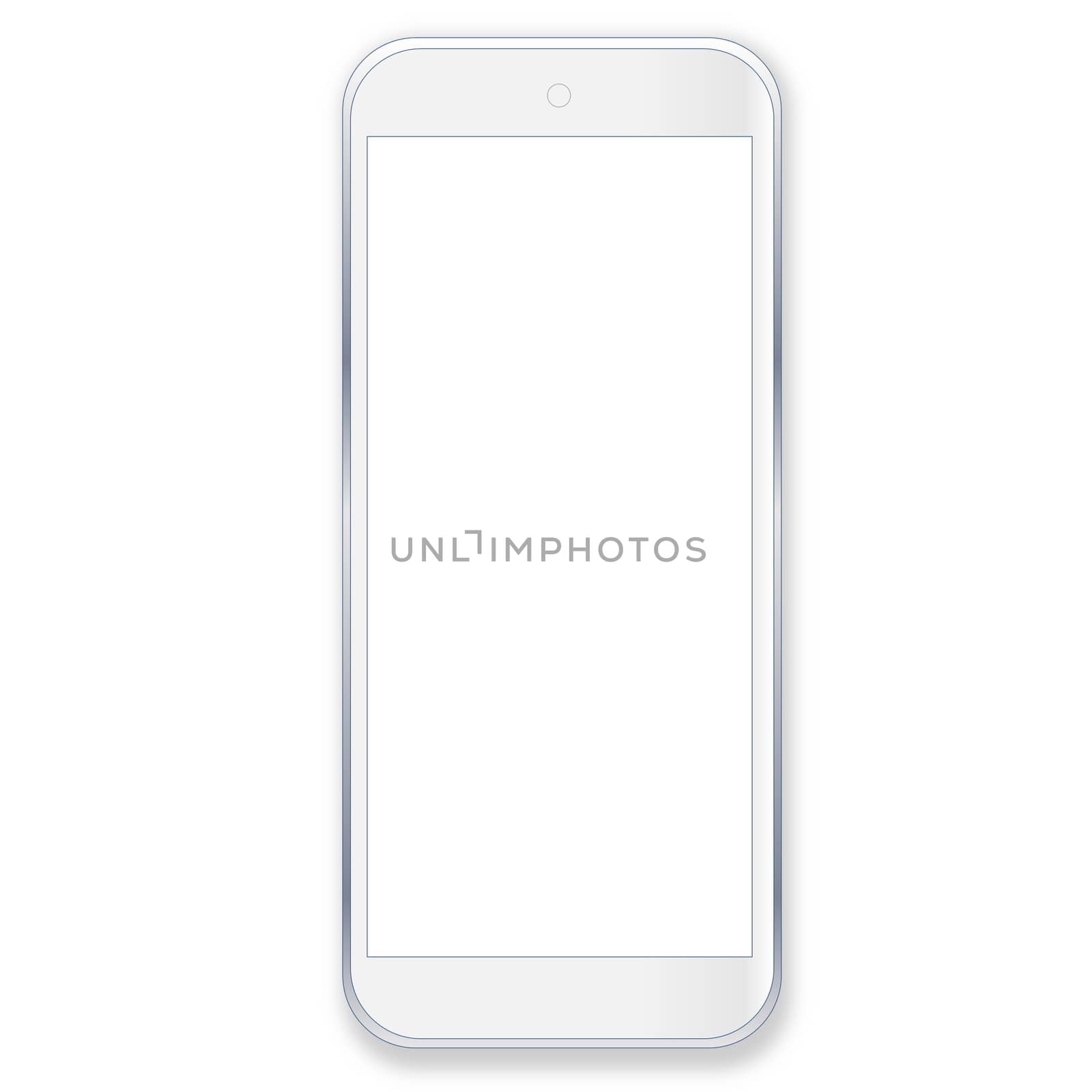 White smartphone by Elenaphotos21