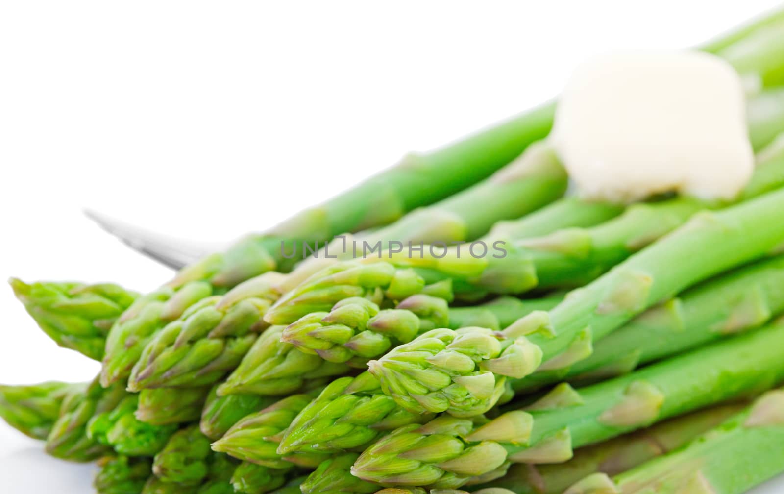 Cooked Asparagus With Butter by songbird839