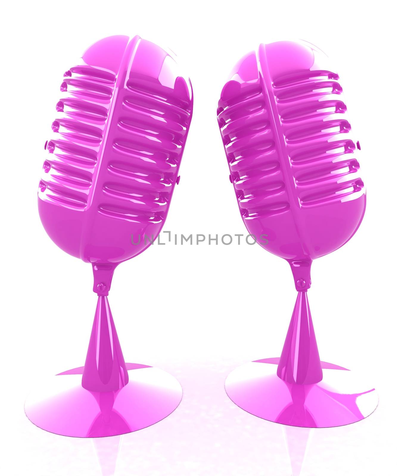 Glossy microphones