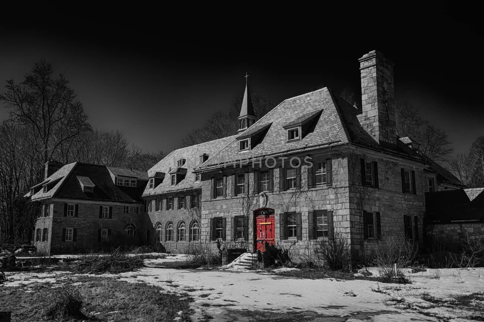 Spiritual retreat that is now abandoned