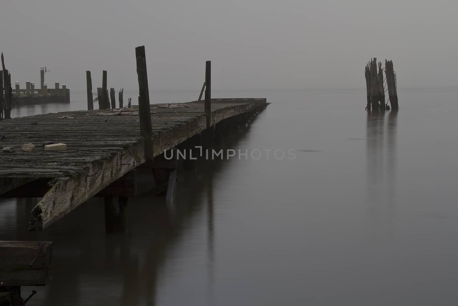 Abandoned Pier by tedanddees