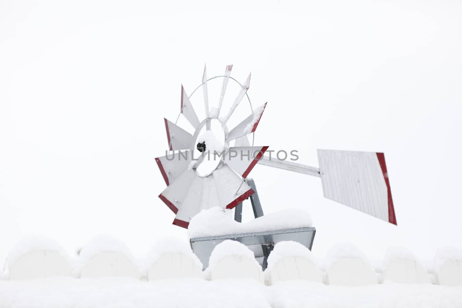 Winter Windmill by songbird839
