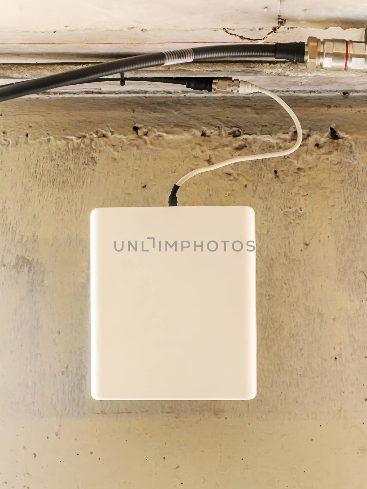 Mobile phone transmitter antenna by NuwatPhoto
