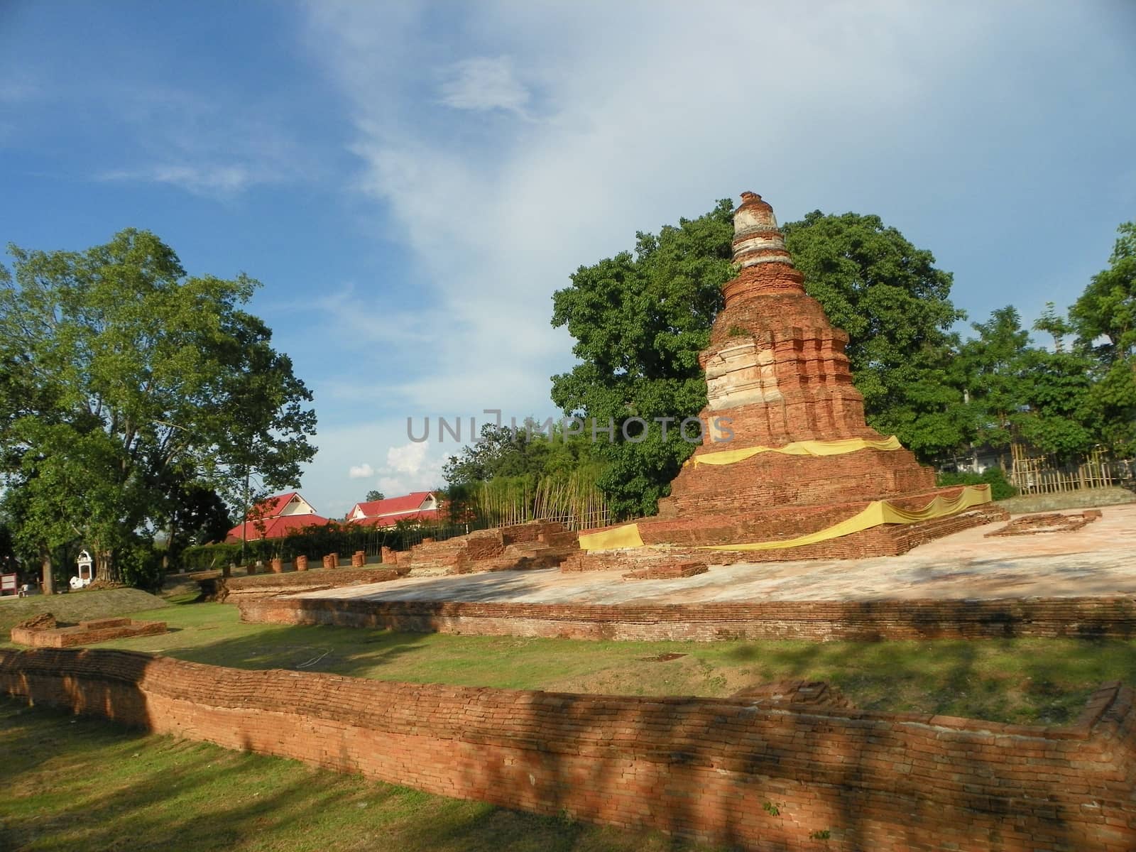 Pagoda of Weangkumkam the underground ancient city