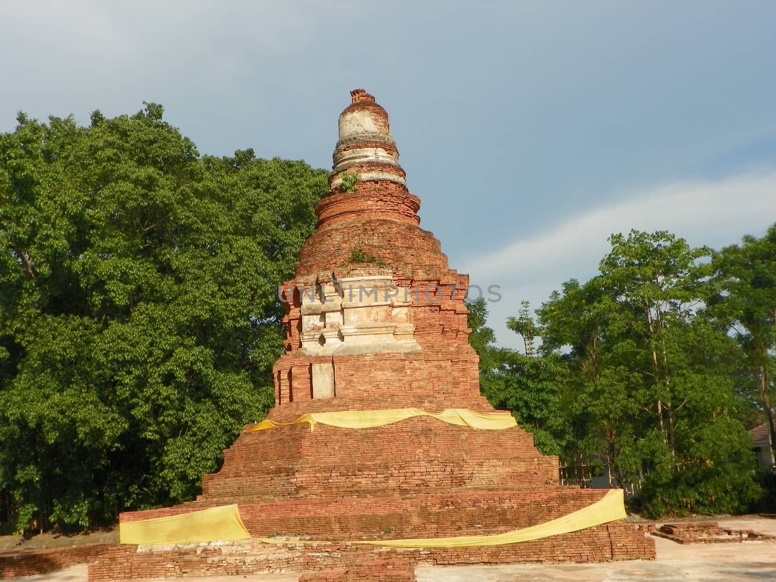 Pagoda of Weangkumkam the underground ancient city