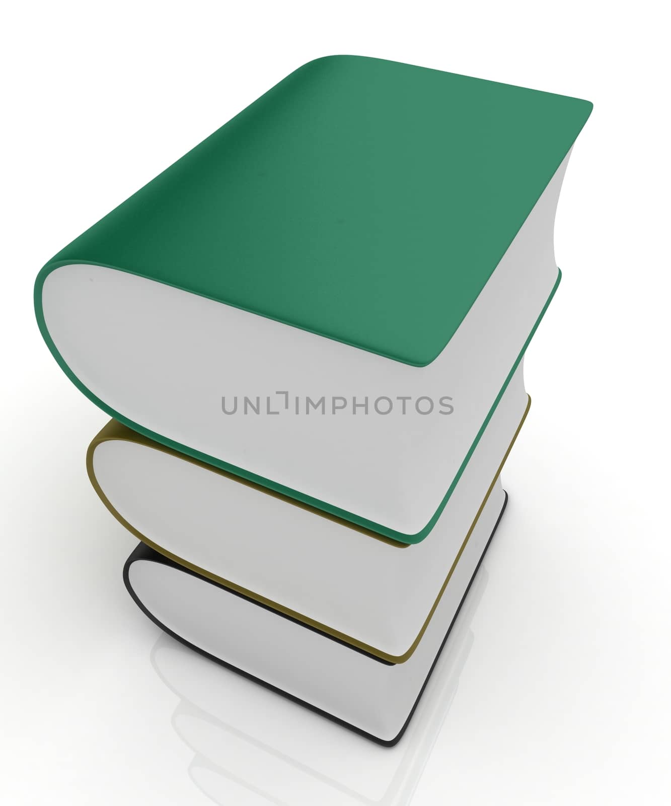 Glossy Books Icon isolated on a white background by Guru3D