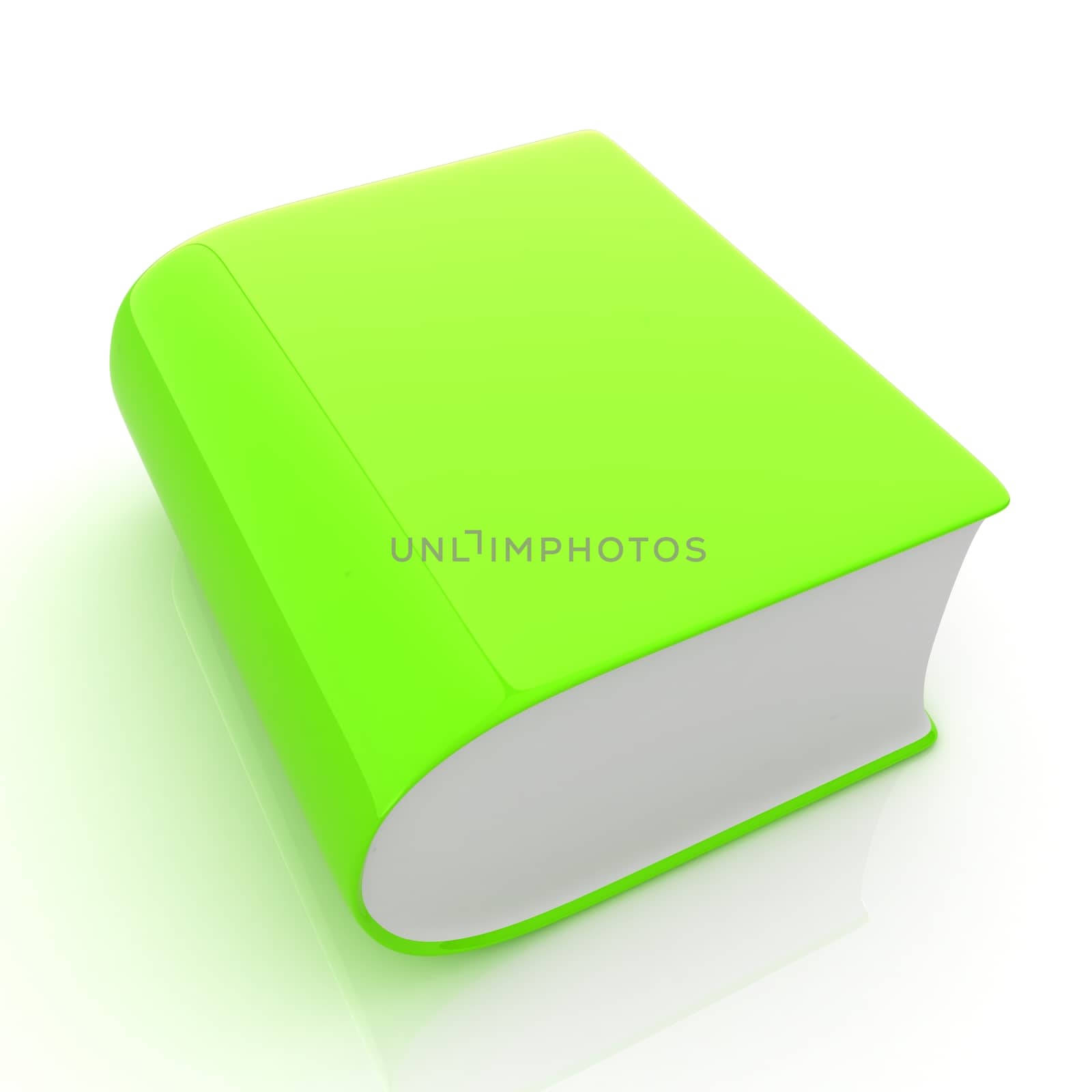 Glossy Book Icon isolated on a white background  by Guru3D