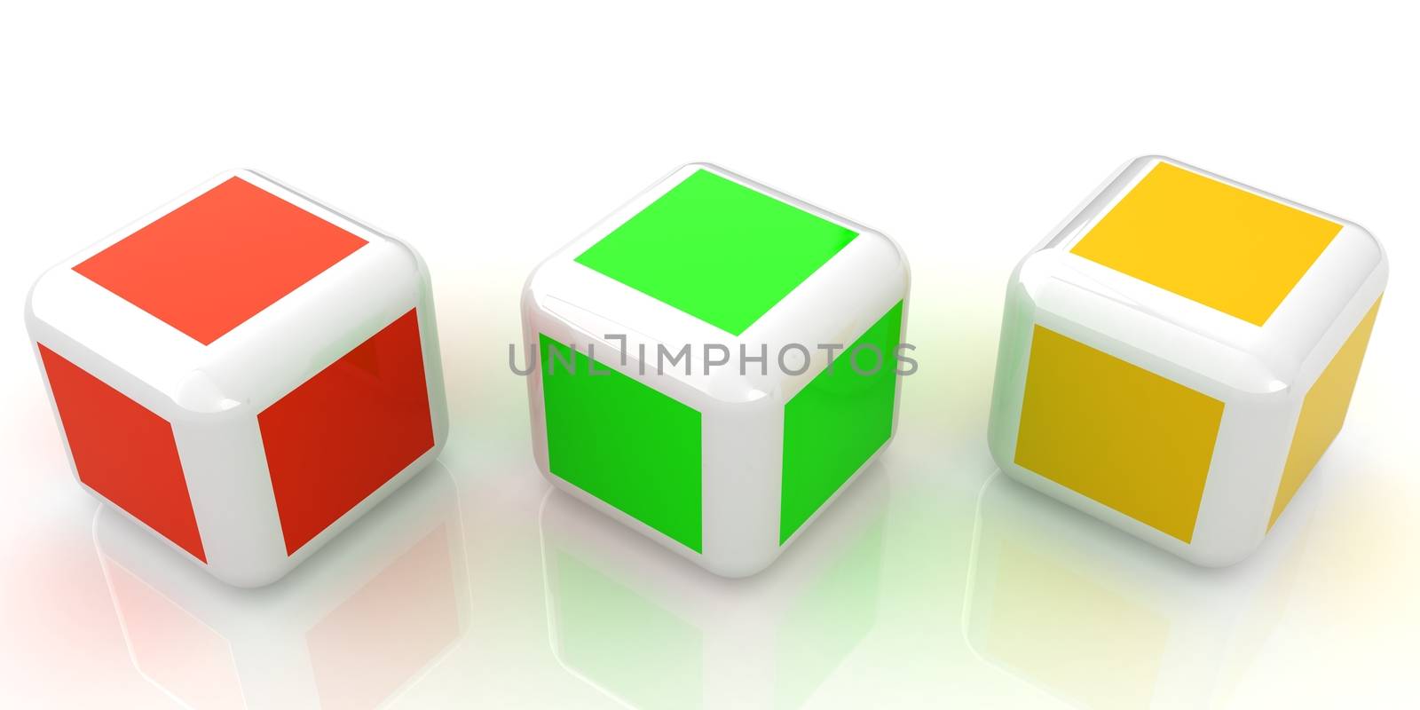 Abstract colorfull blocks 3d by Guru3D