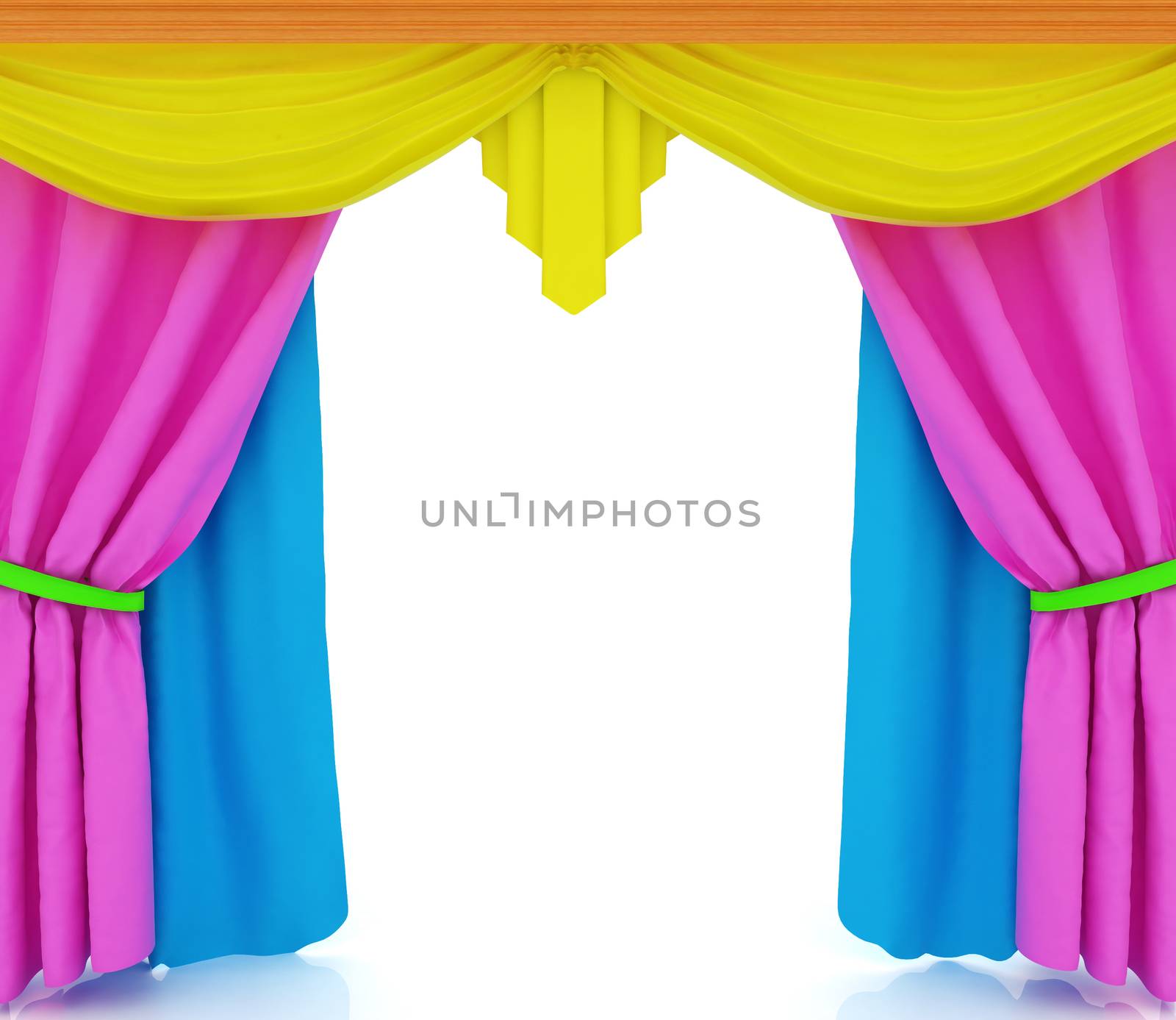 Colorfull curtains by Guru3D