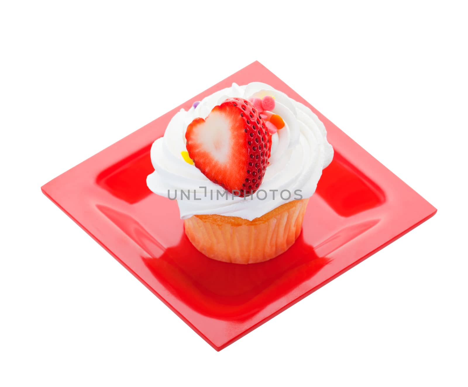Strawberry Cupcake by songbird839