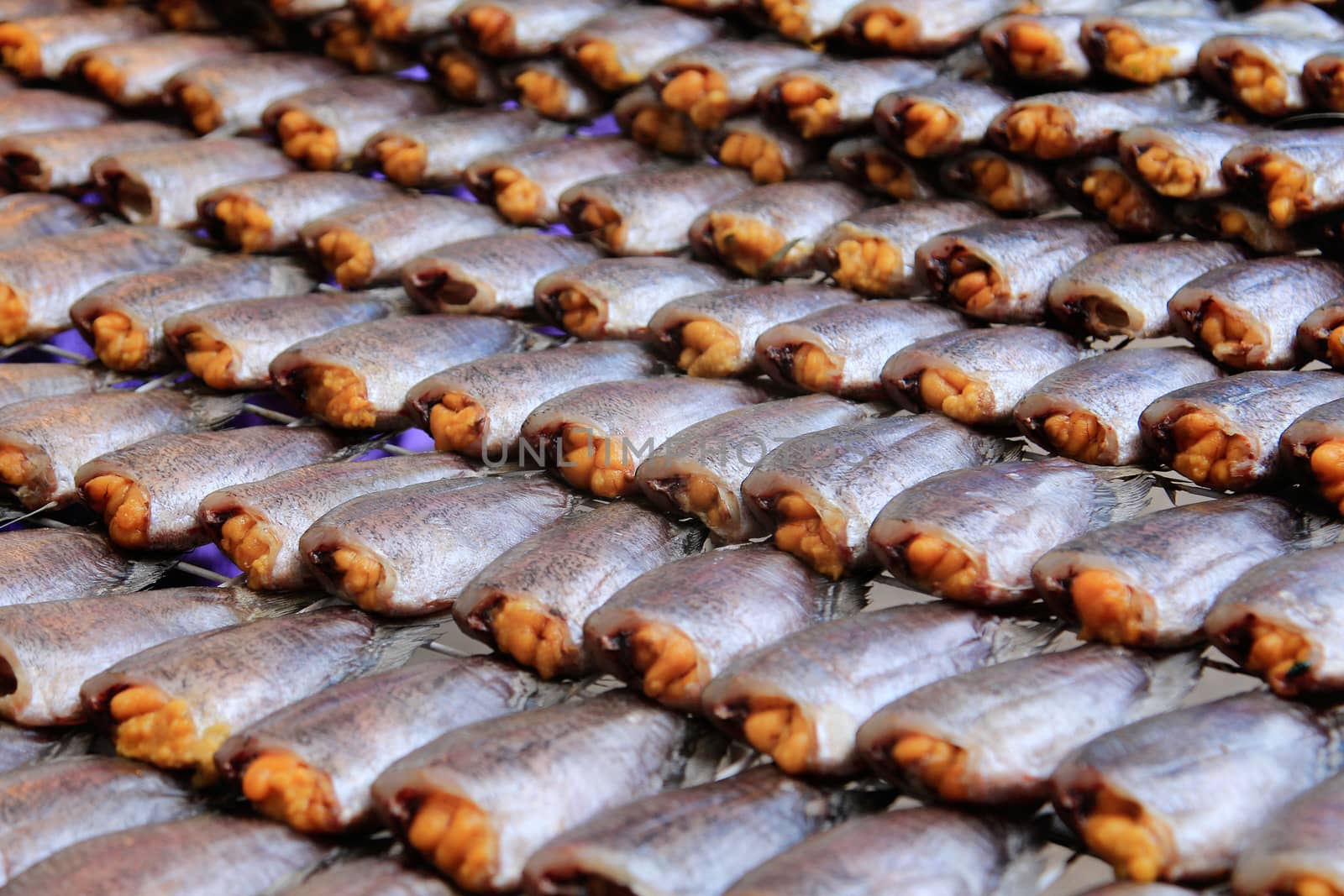 Dried fishs, Thailand by foto76