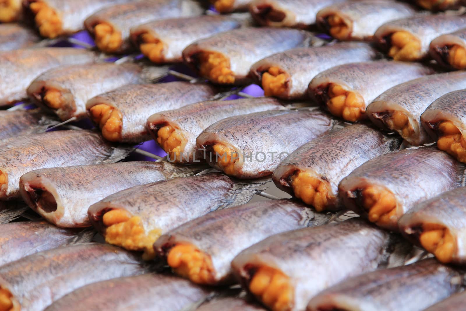 Dried fishs, Thailand