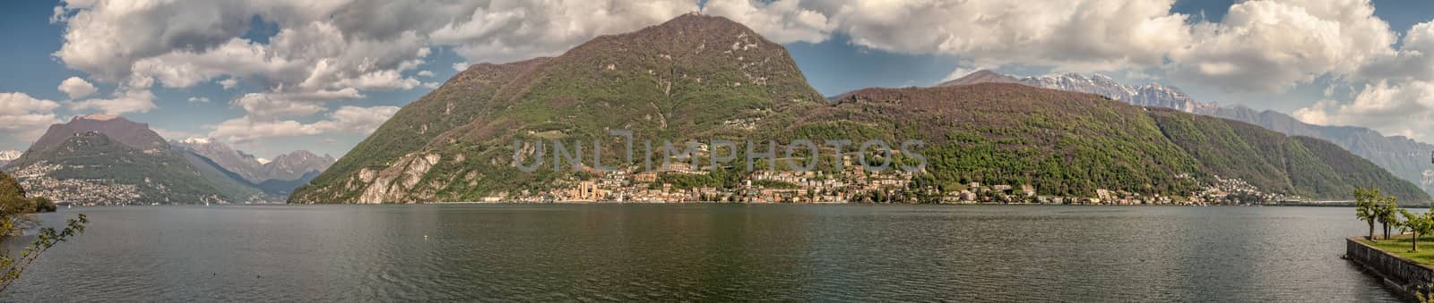 Panorama of Lugano by mot1963