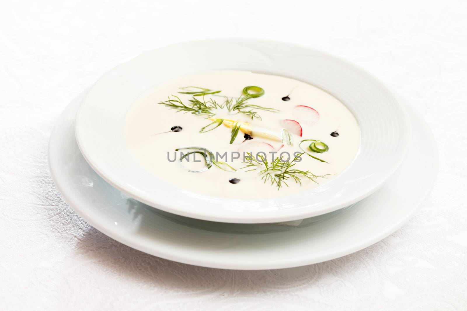 cold soup with cucumber by shebeko
