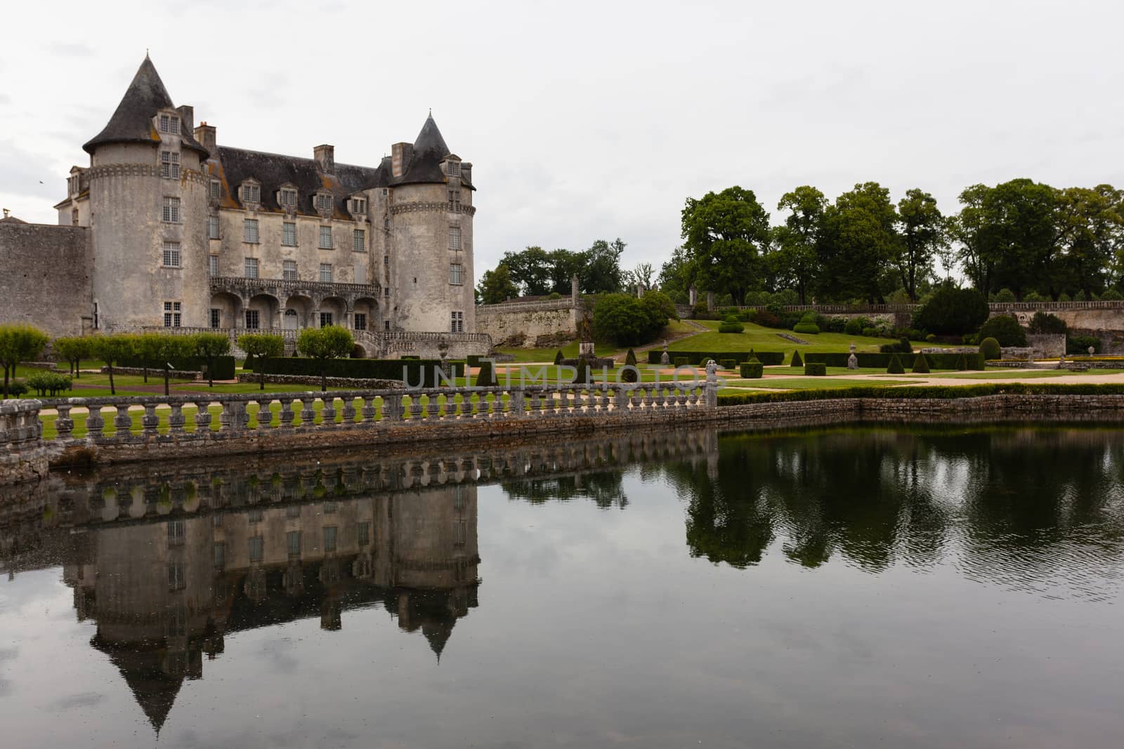 La Roche Courbon  castle in charente maritime region of France