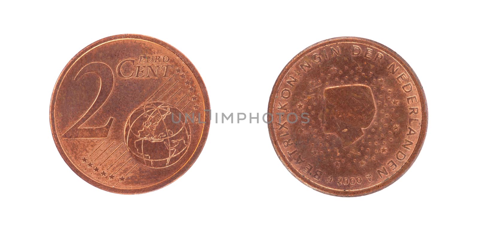 2 Euro cent coin by michaklootwijk