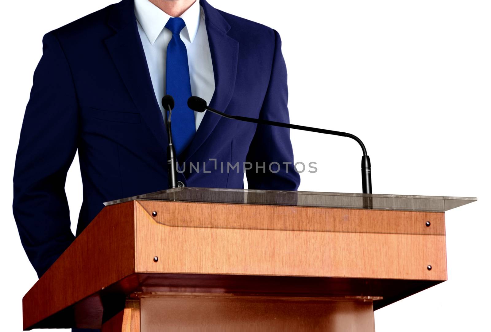 Man Giving Speech by razihusin