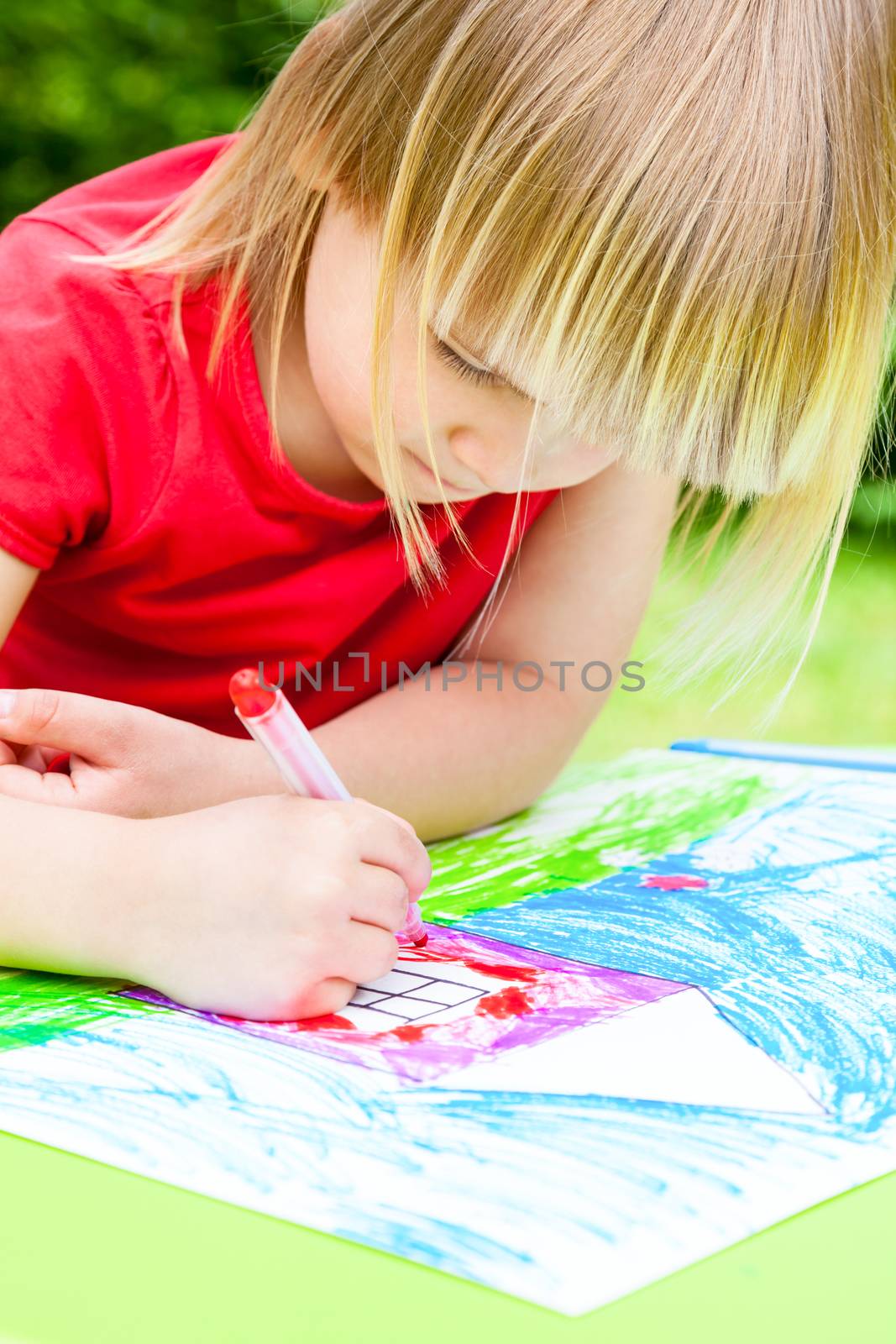 Child drawing by naumoid