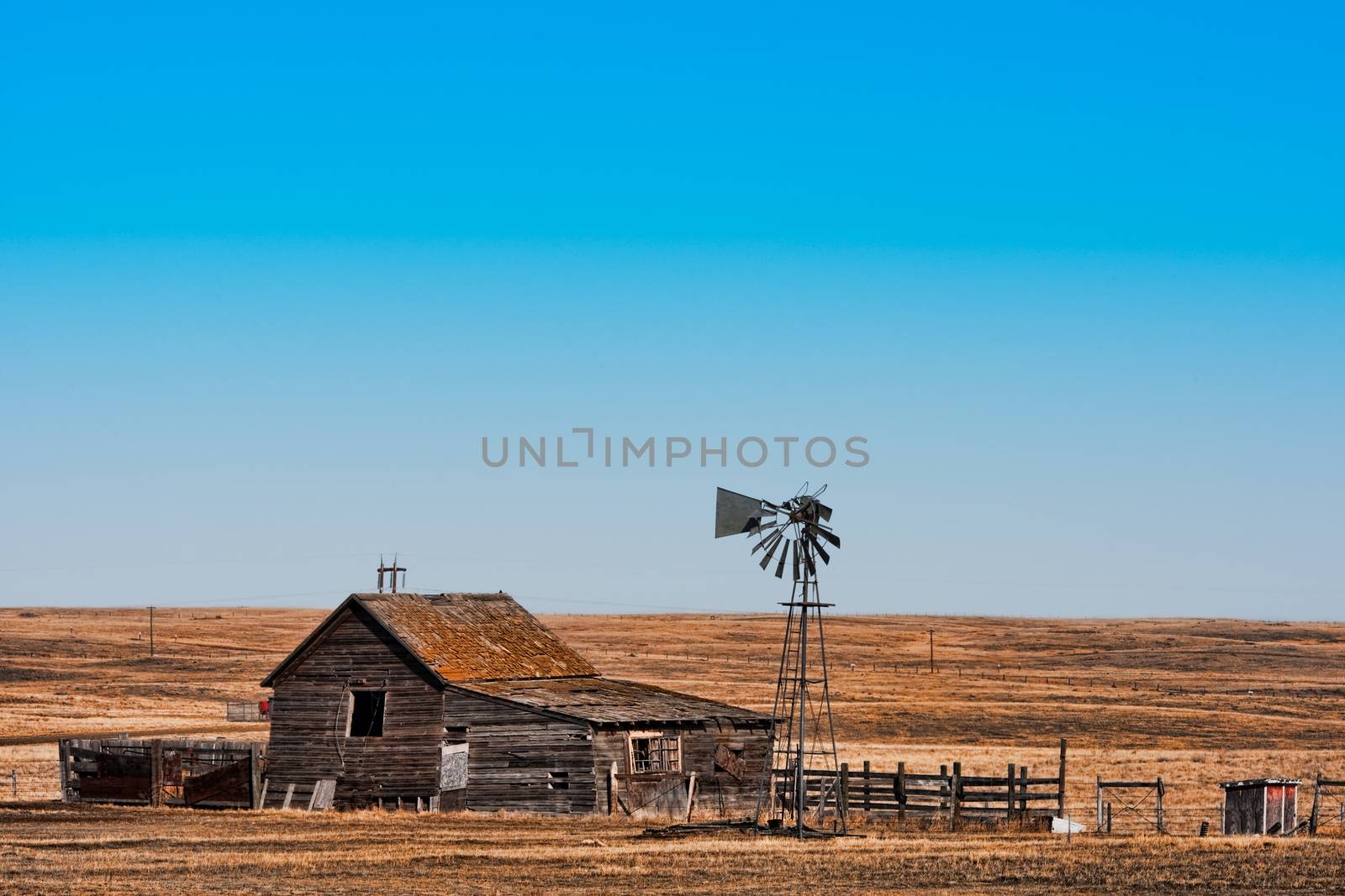 Abandoned Prairie Homestead by songbird839