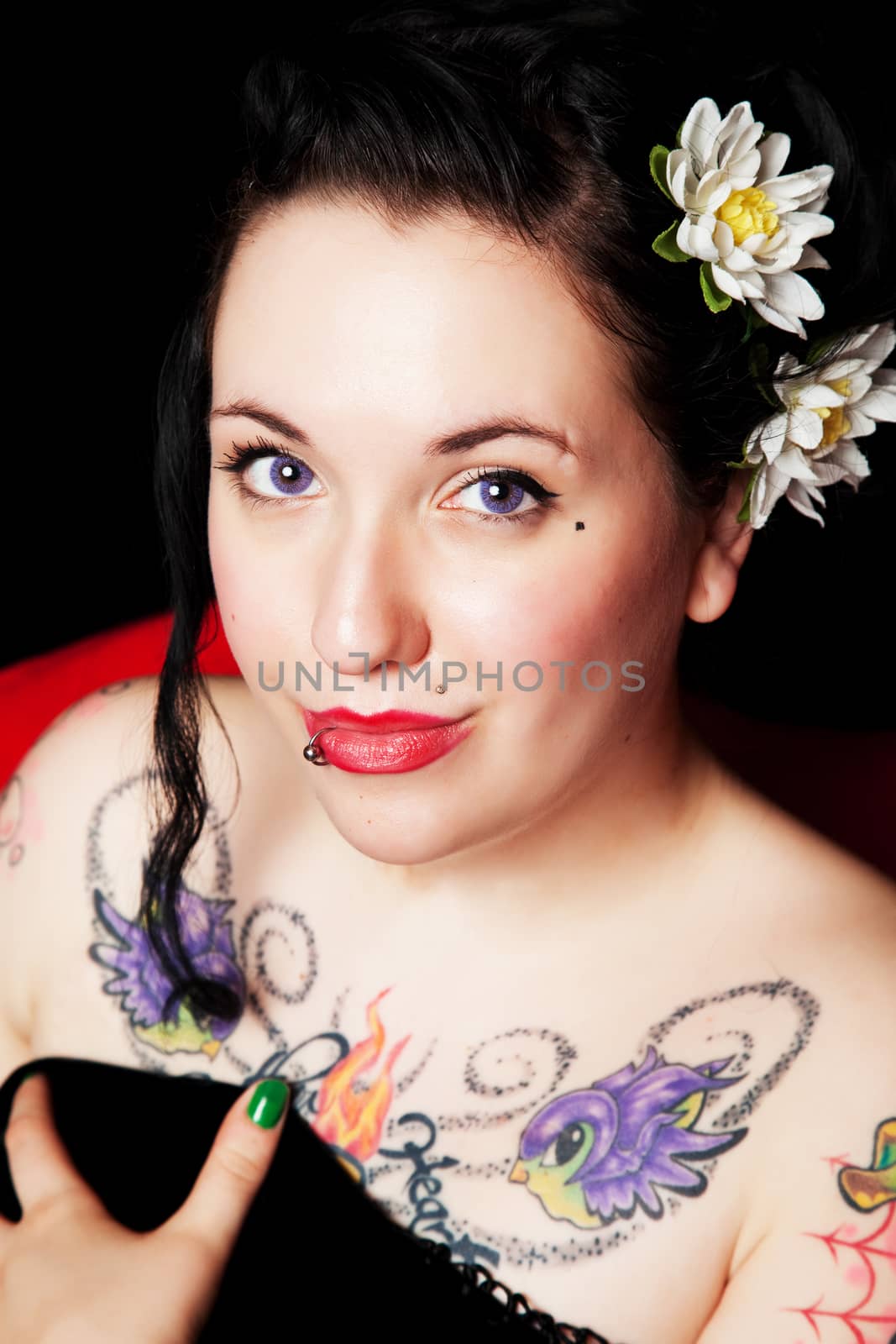 Sweet Rockabilly Portrait by songbird839