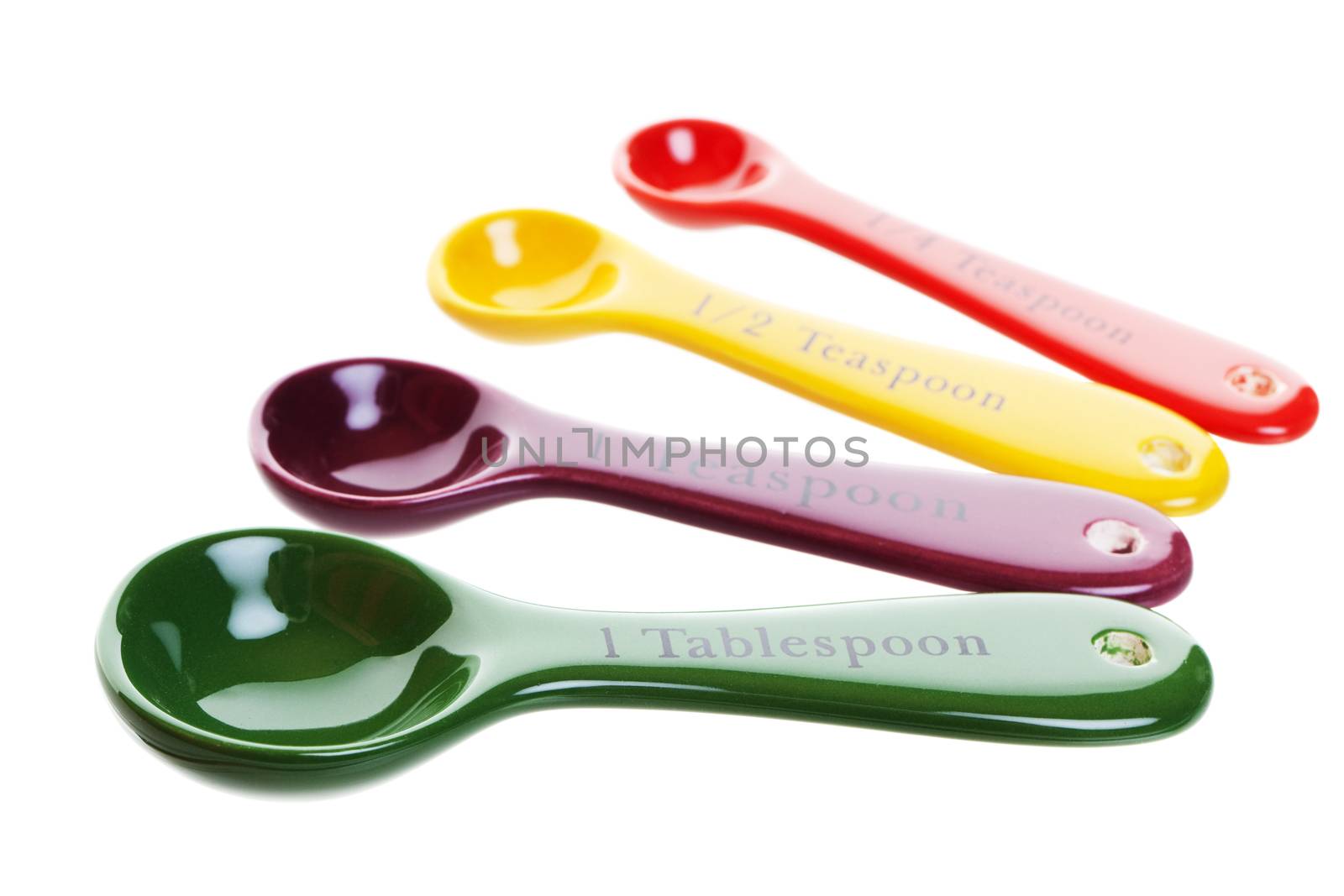 Colored Measuring Spoons by songbird839