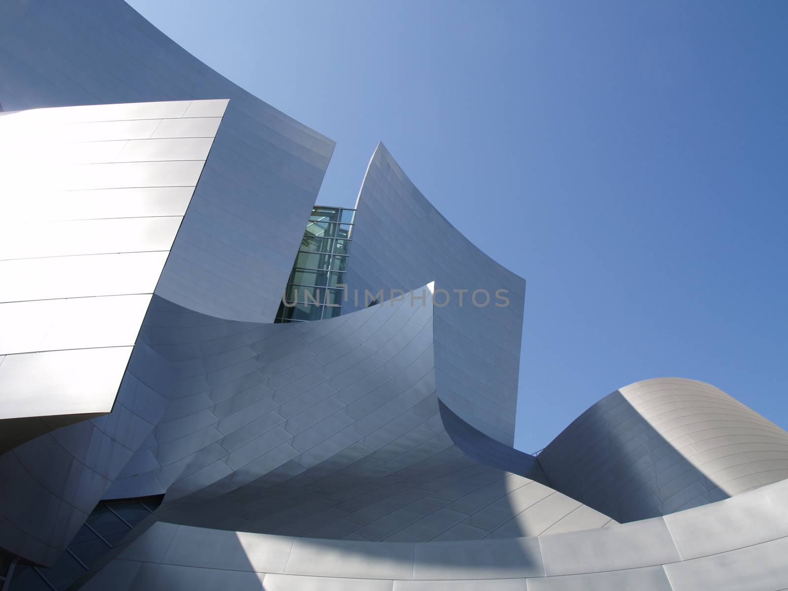 LOS ANGELES - SEPTEMBER 12: Walt Disney Concert Hall in Los Ange by anderm