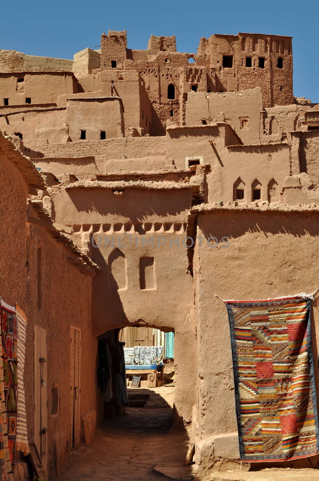 Ouarzazate city in Morocco, Africa by anderm