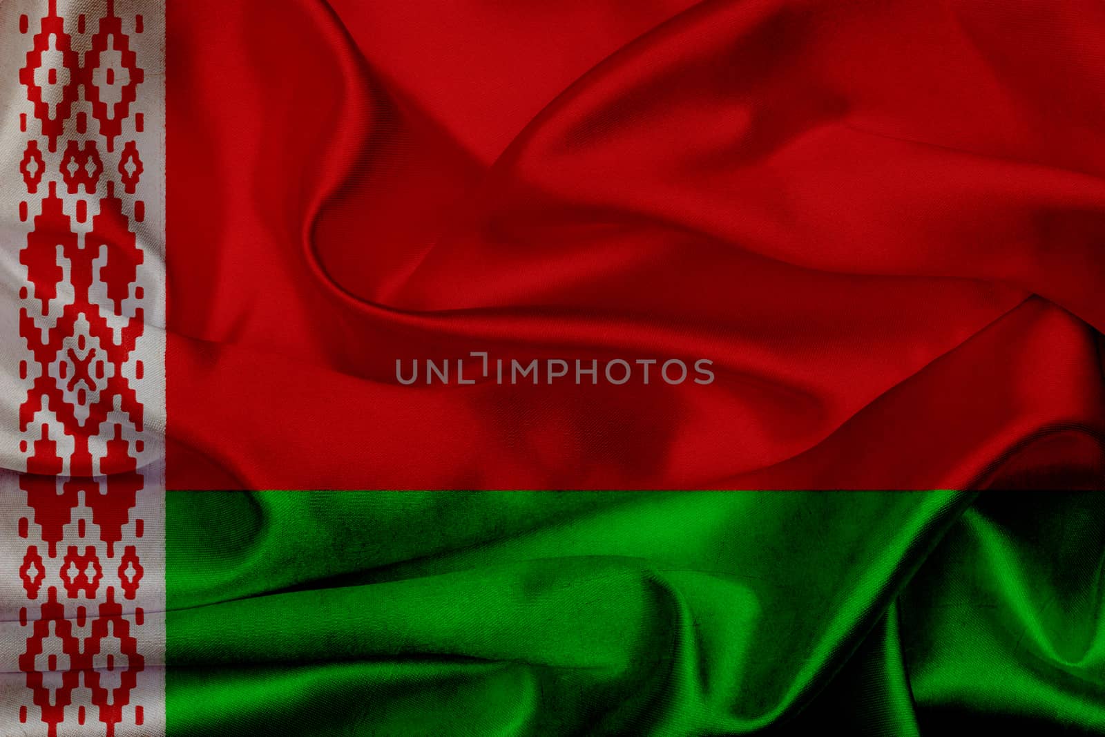 Belarus grunge waving flag