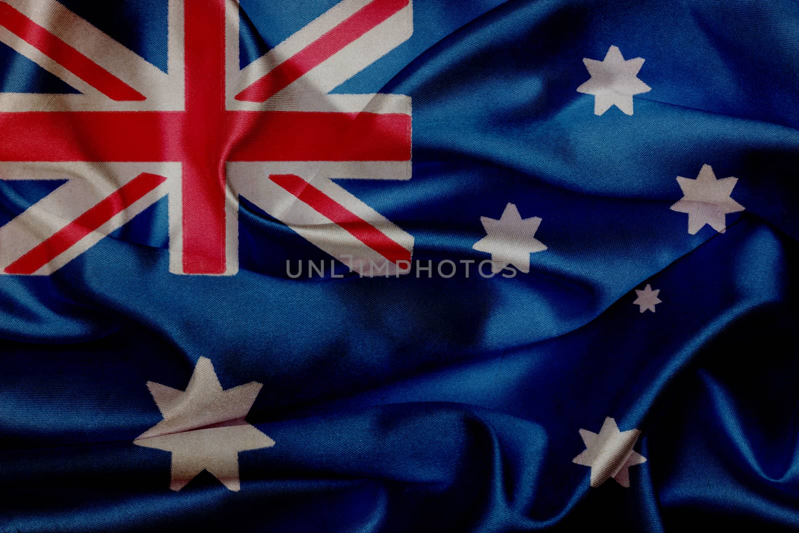 Australia grunge waving flag by taesmileland