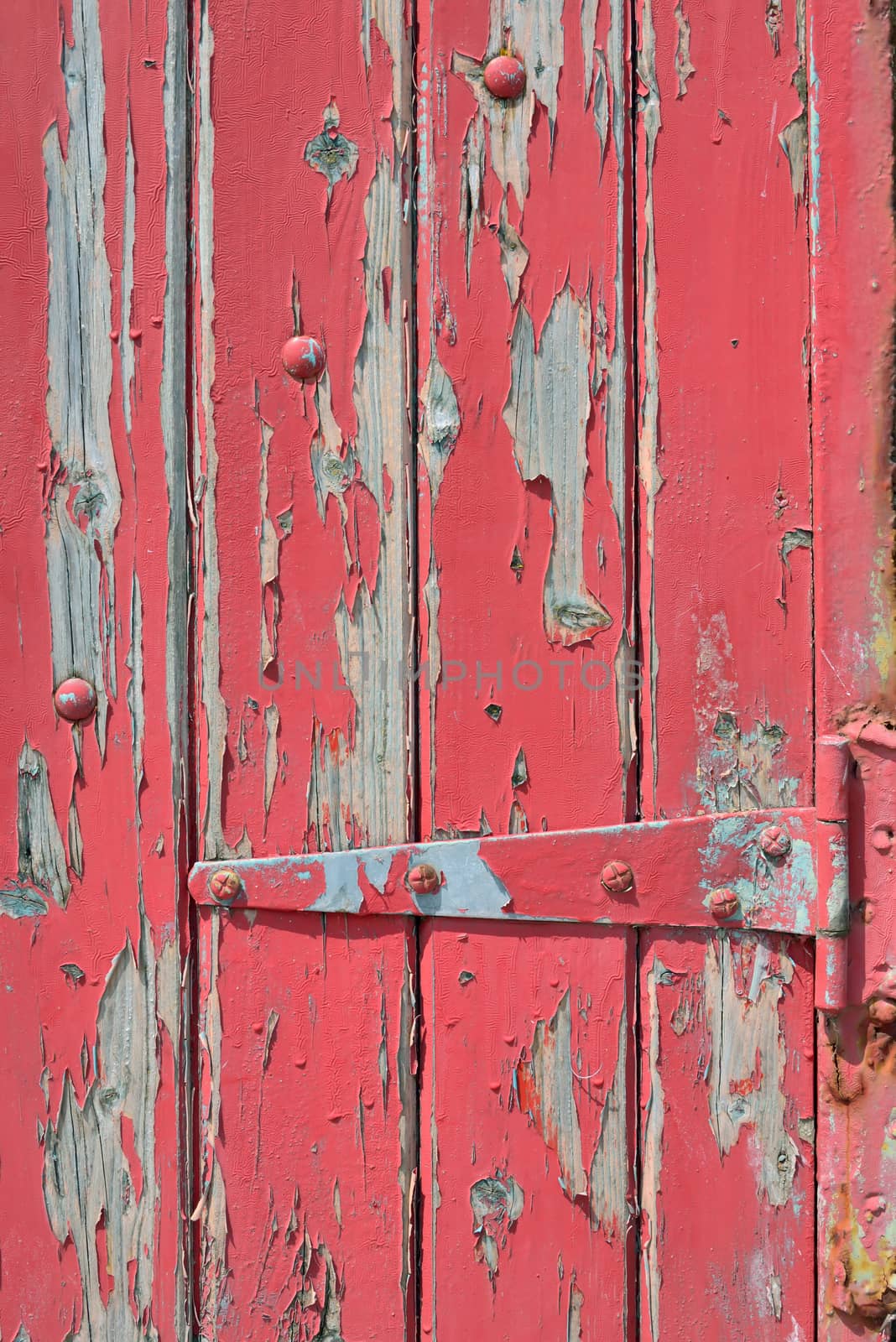 Wooden texture with cracked paint