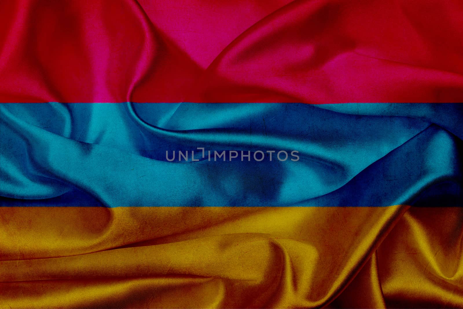 armenia grunge waving flag