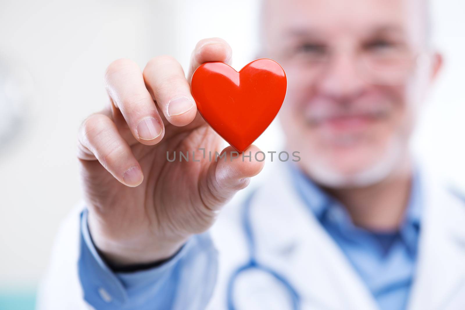 Doctor with heart by stokkete