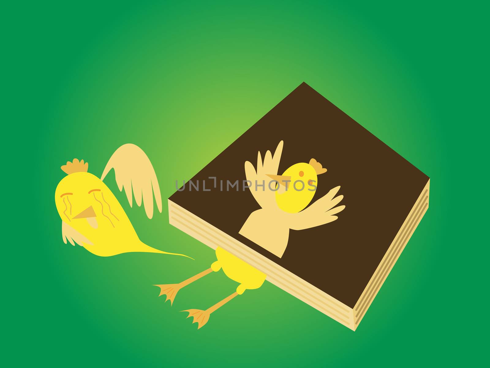 Book sandwich duck by olovedog