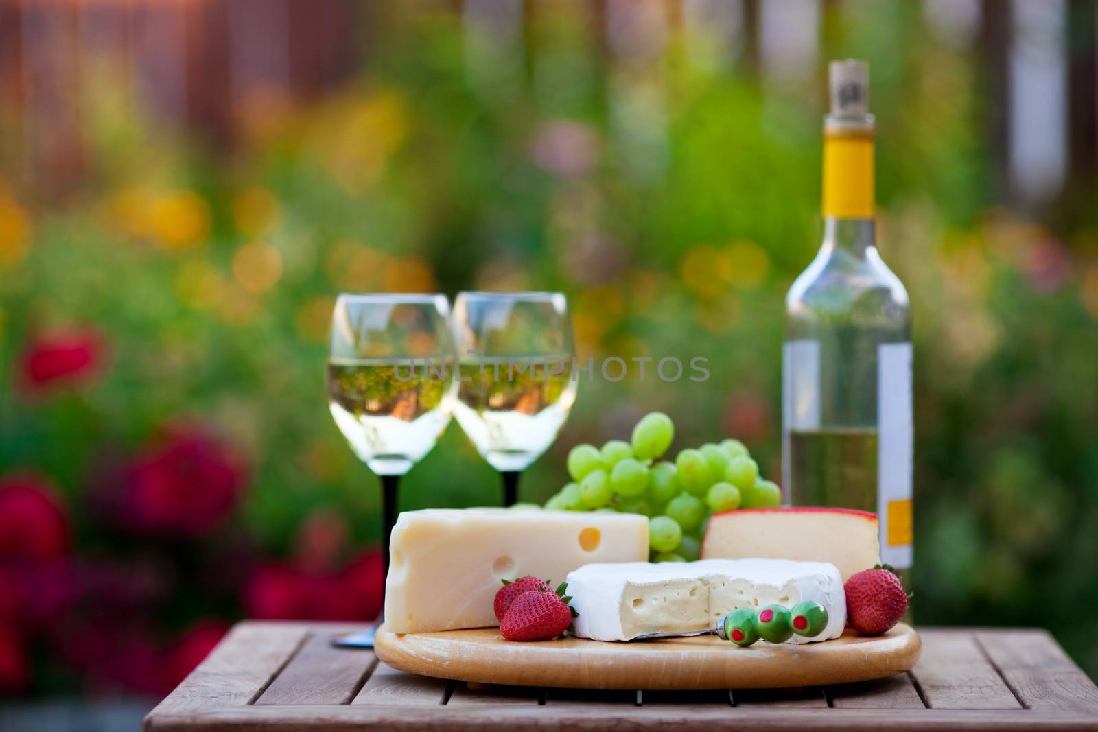 Wine & Cheese Garden Party by songbird839
