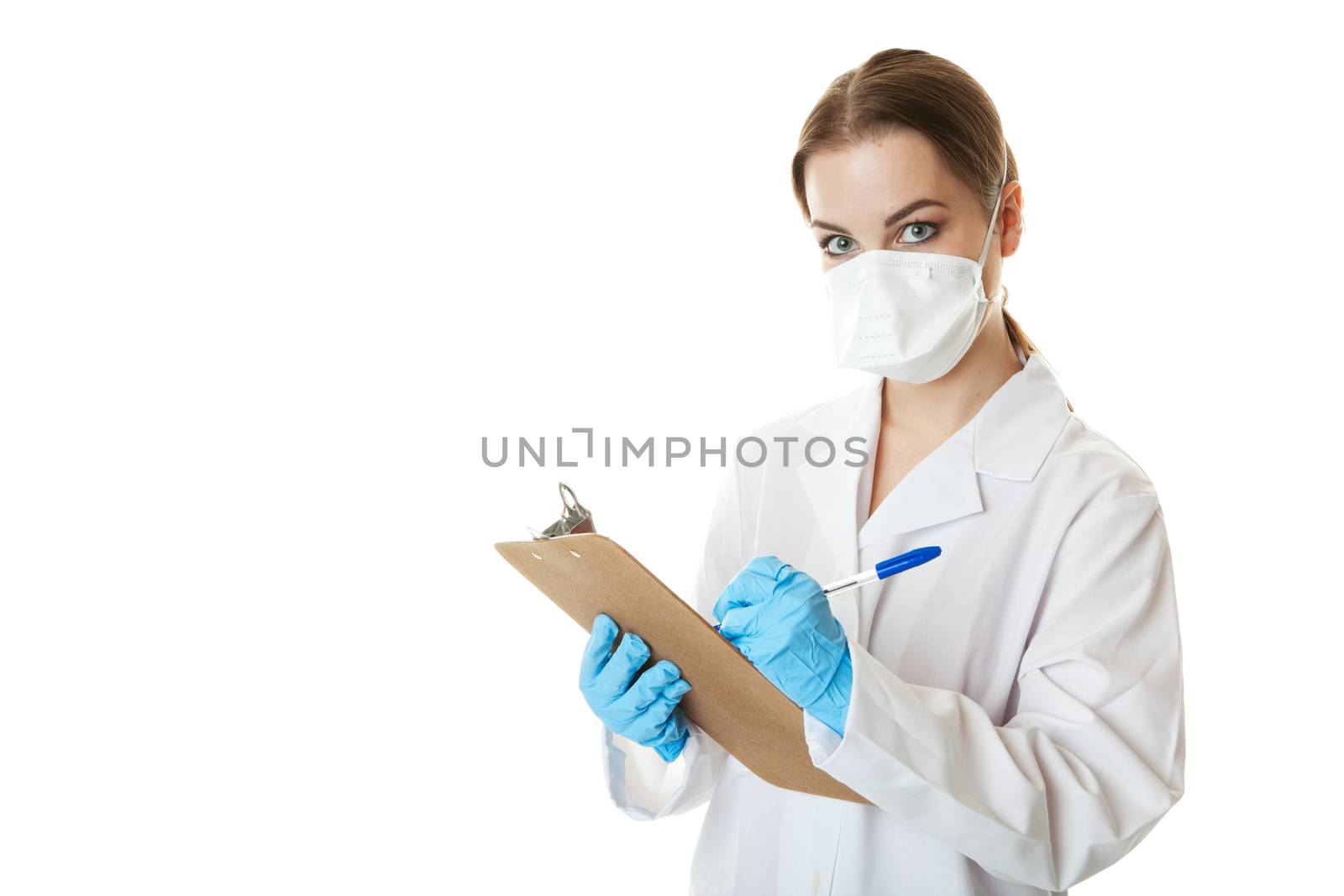 Nurse with Clipboard by songbird839
