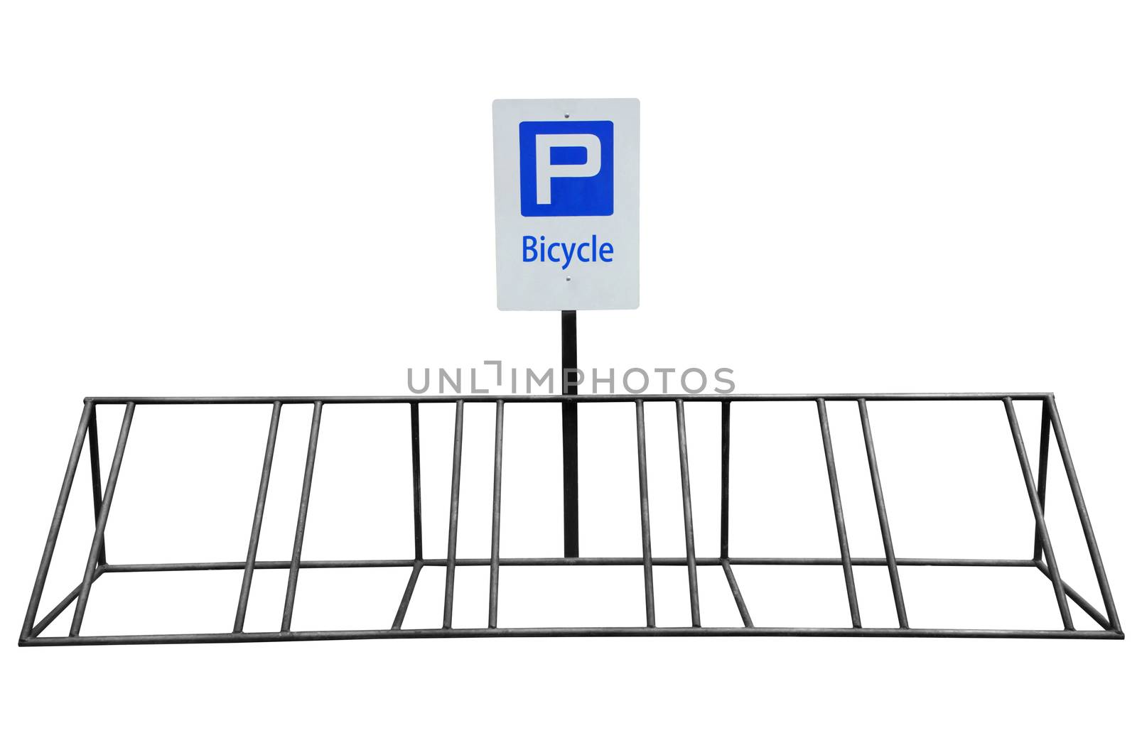 Bicycle parking by NuwatPhoto