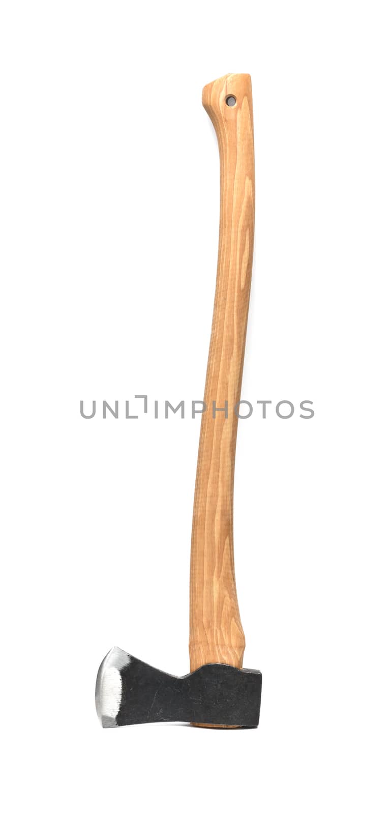 Axe, isolated on a white background