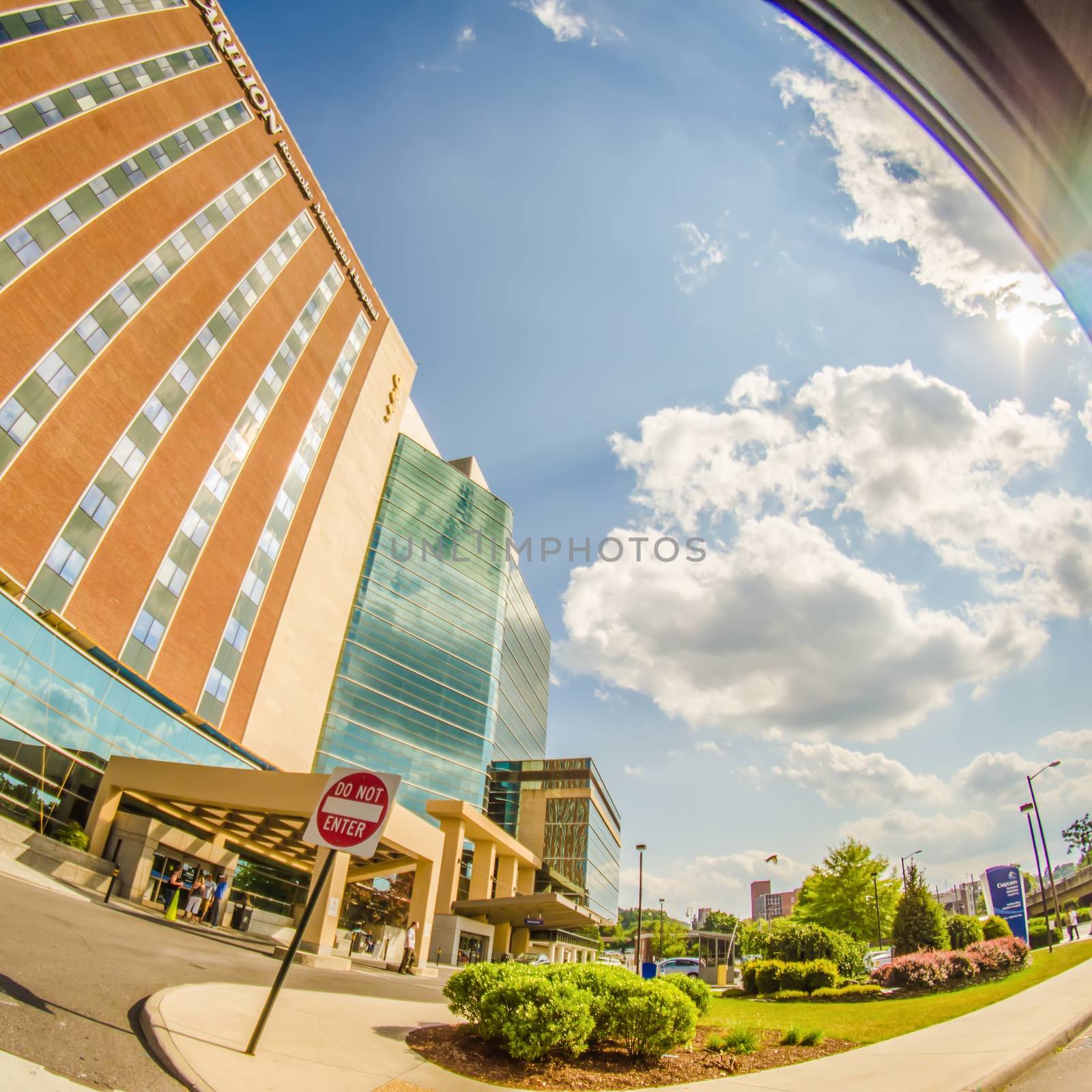 Carilion Roanoke Memorial Hospital by digidreamgrafix
