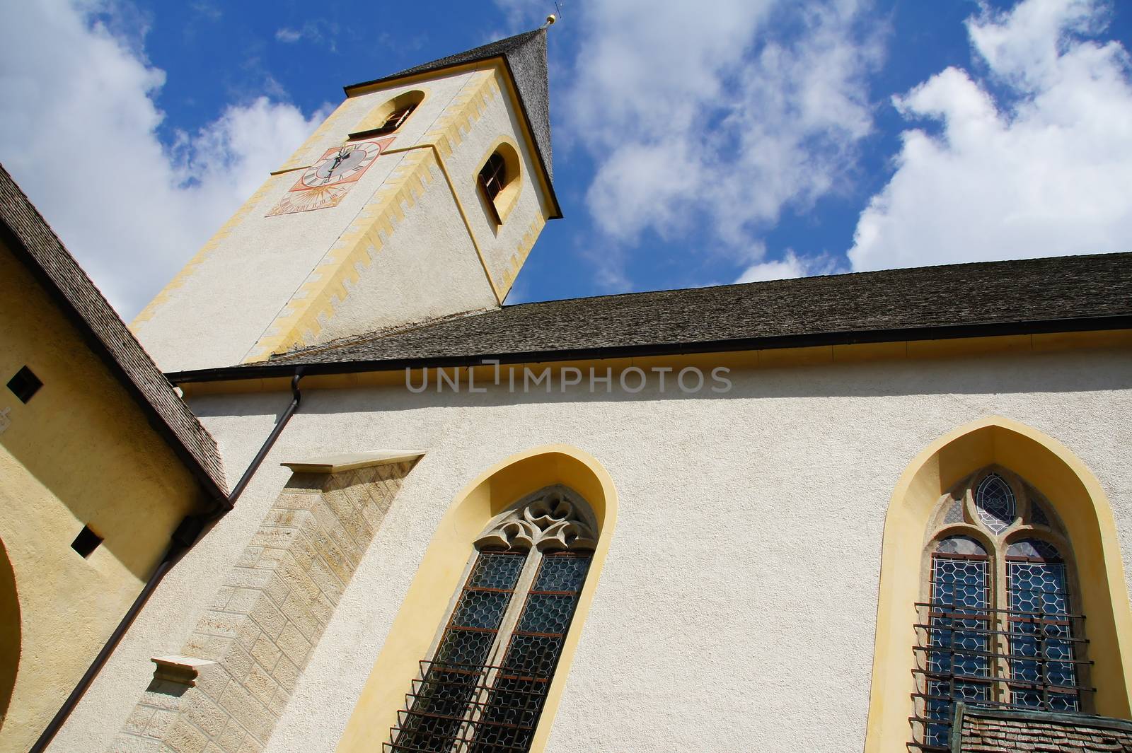 Kirche von Unser liebe Frau im Walde im Trentino in Südtirol