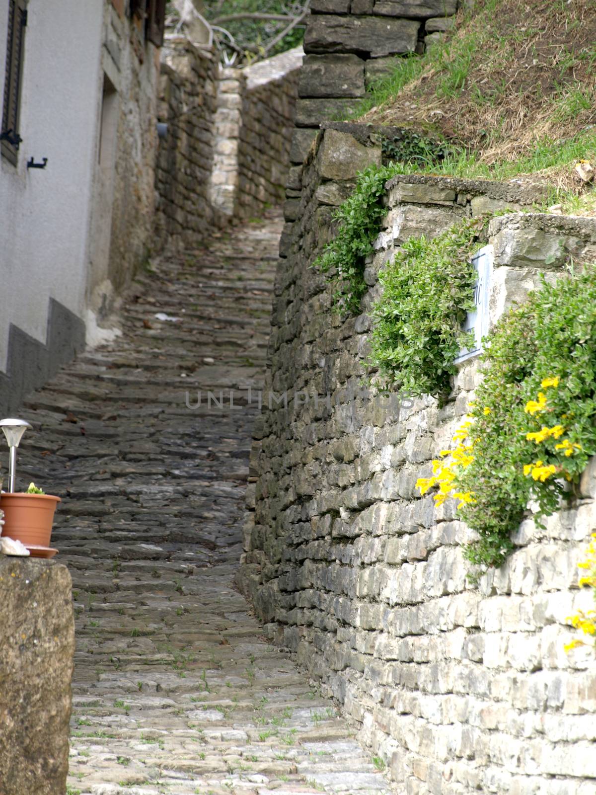 Old Mediterranean stone house in Istria by pm29