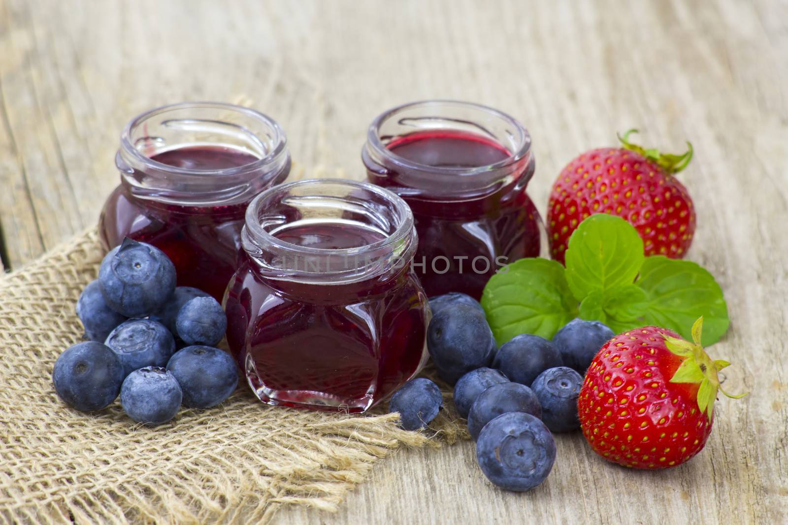 homemade berry jam