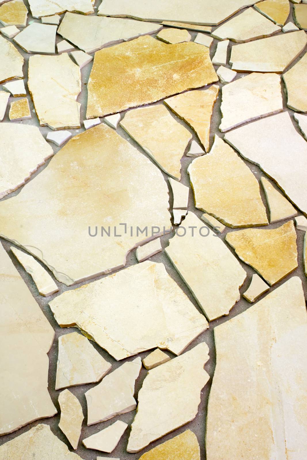 irregular natural stones  - floor by miradrozdowski