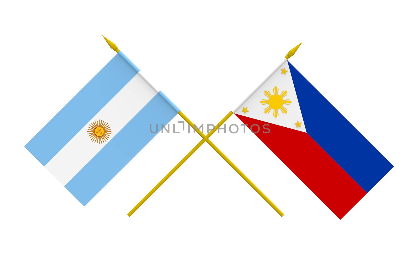 Flags, Argentina and Philippines by Boris15