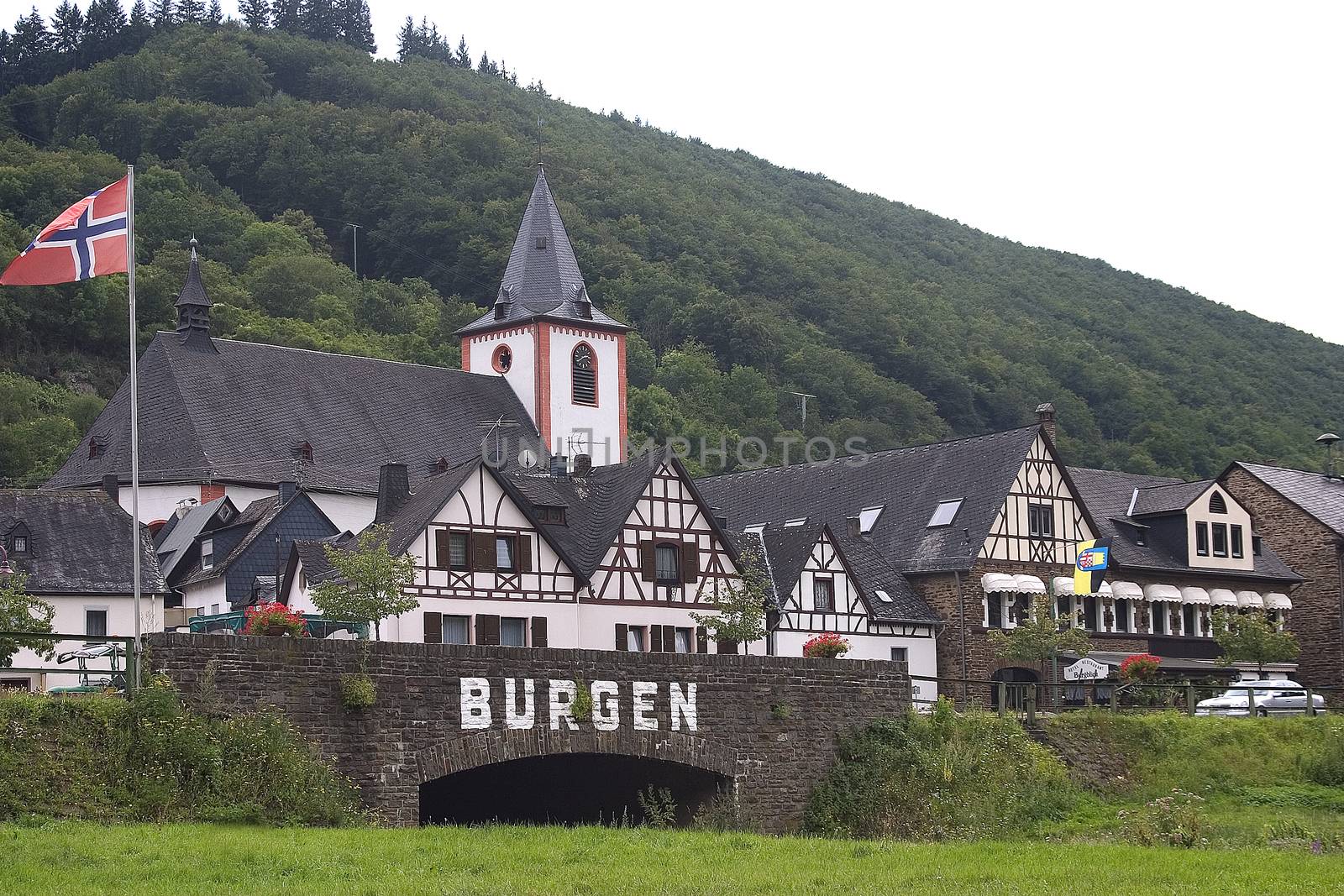 Cochem - german city along the river Moselle 