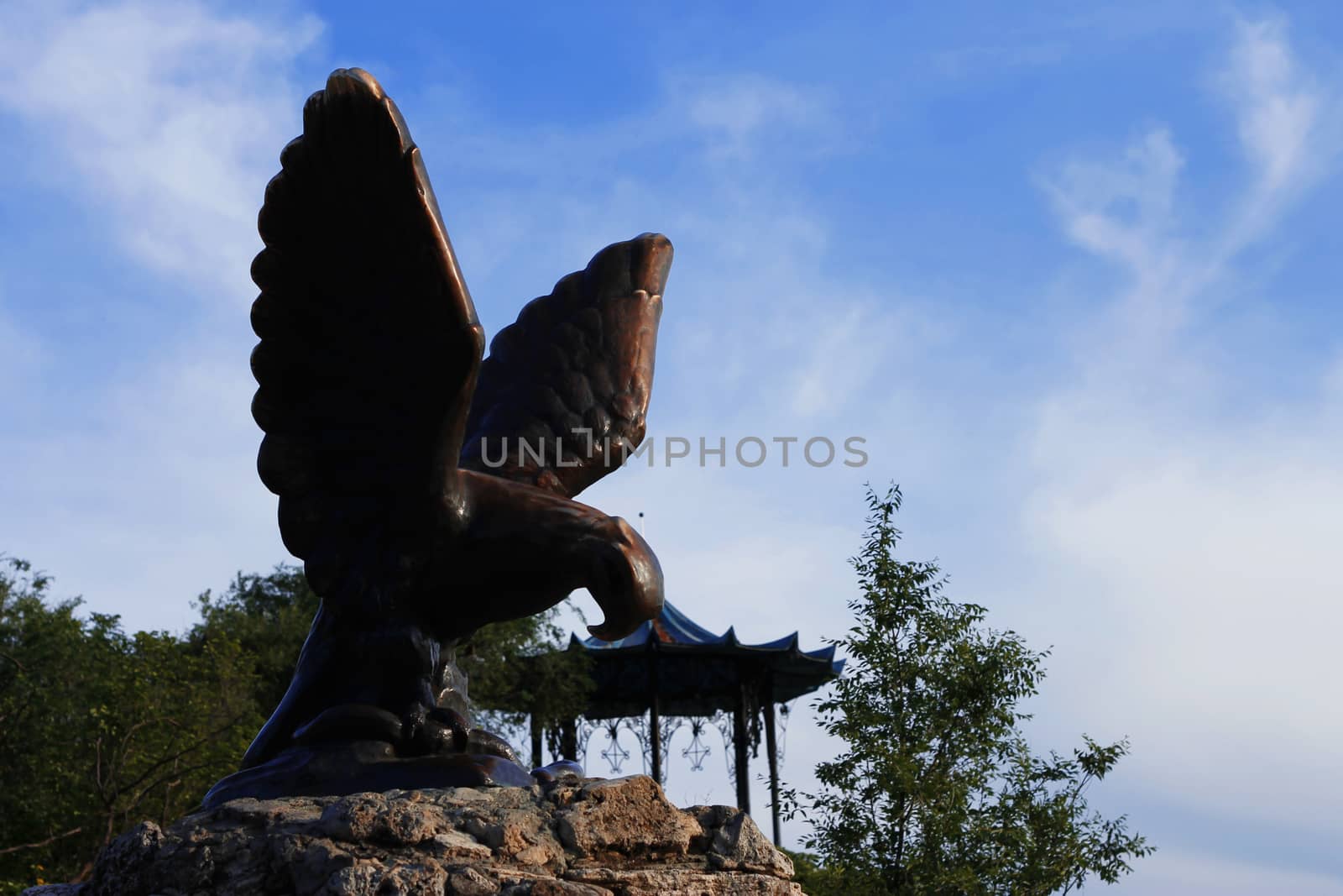 The Eagle. Pyatigorsk Emblem. Northern Caucasus landmarks