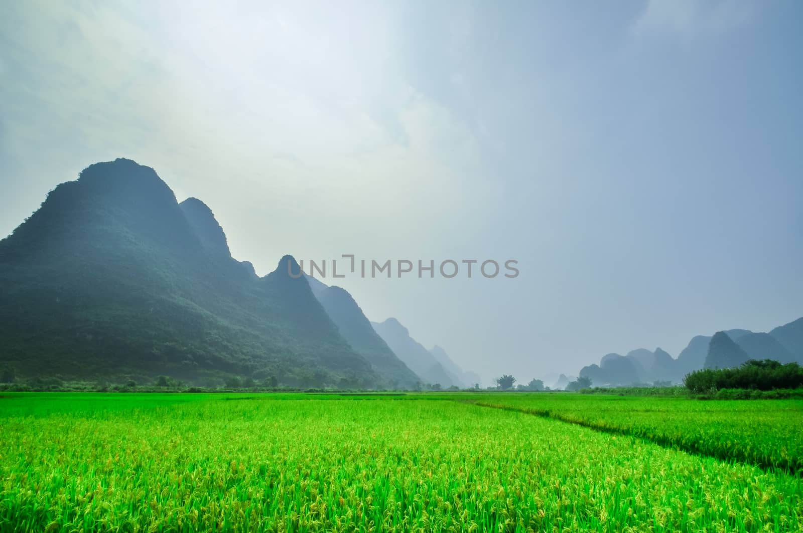 Li landscape in Yangshuo Guilin by weltreisendertj