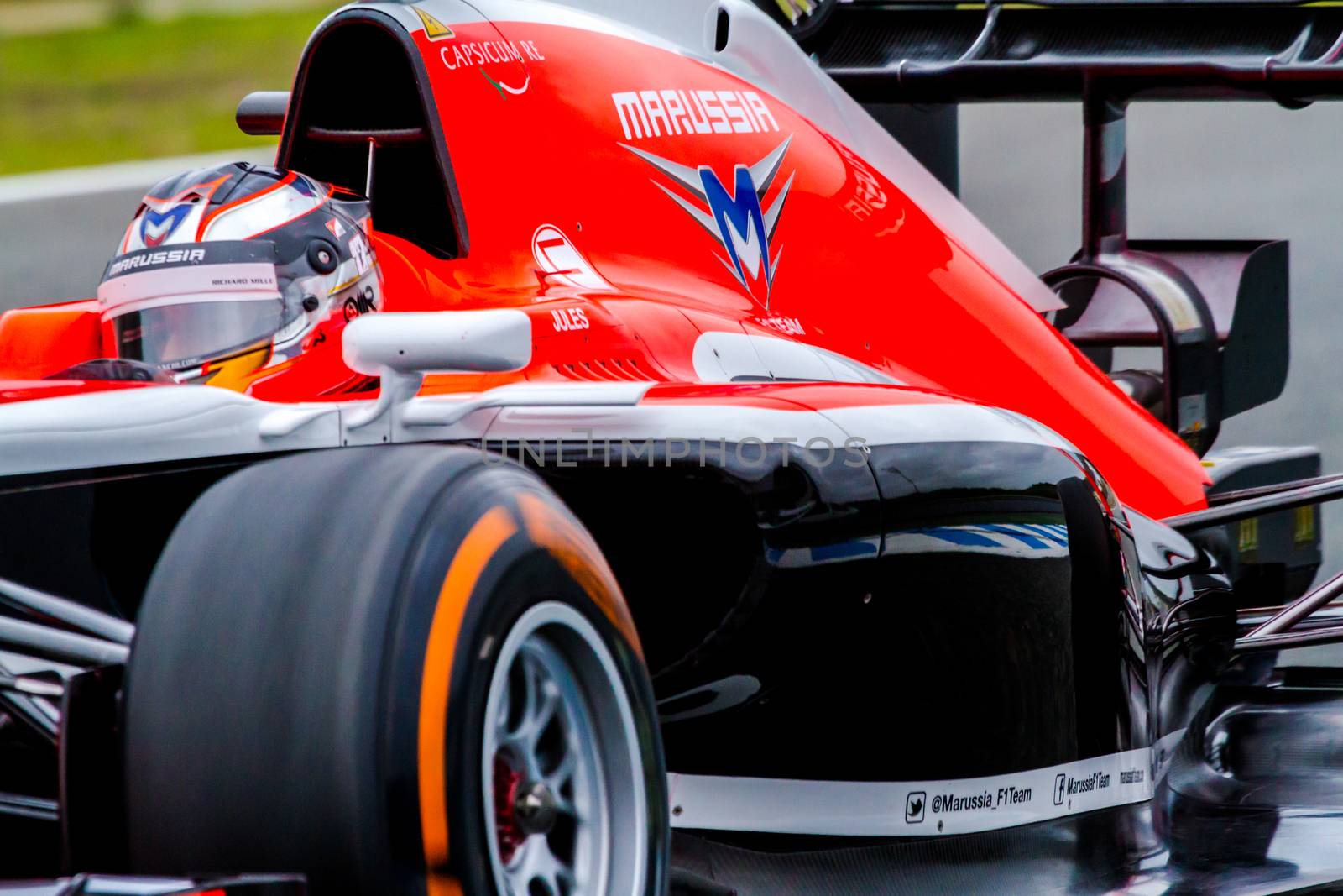 Team Marussia F1, Jules Bianchi, 2014 by viledevil